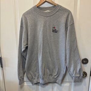 Gildan Light Gray Butchart Gardens Crewneck Sweater